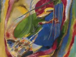 Wassily Kandinsky : Picture with Three Spots, 1914