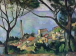 Paul Cézanne : Vue de l'Estaque
