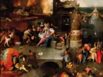 Bosch : La Tentation de Saint Antoine, 1495-1515