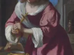 Vermeer Johannes : Sainte Praxède, 1655