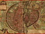 Braun : Plan de Paris, 1572