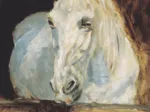 Henri de Toulouse-Lautrec : Cheval Blanc Gazelle, 1881