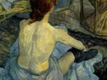Henri de Toulouse-Lautrec : Femme à sa Toilette, 1889