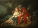 François Boucher : Vertumnus and Pomona (1749)