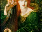 Dante Gabriel Rossetti : La Ghirlandata, 1873
