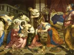 Tintoretto : The Birth of John the Baptist, 1554