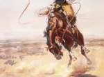 Charles Marion Russell : A bad Hoss, 1904