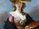Elisabeth Vigée-Lebrun : Autoportrait au Chapeau de Paille, 1782