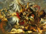 Peter Rubens : Sieg und Tod des Konsuls Decius Mus in der Schlacht, 1617