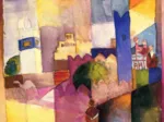 August Macke - Kairouan (III), 1914