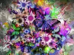 Fleurs et Papillons