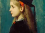 Jean-Jacques Henner : Fille Alsacienne, 1873