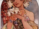 Alfons Mucha : La Fleur, 1897