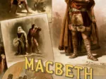 Affiche pour une production Américaine de Macbeth, avec Thomas W. Keene, 1884