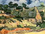 Vincent Van Gogh - Les Chaumes de Cordeville, 1890