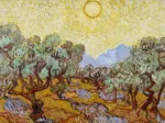 Vincent Van Gogh - Les Oliviers, 1889