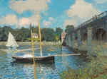 Claude Monet - The Bridge at Argenteuil, 1874