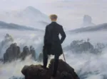 Caspar David Friedrich - Le voyageur au-dessus de la mer de nuages, 1818