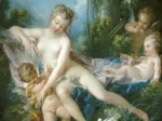 François Boucher : Le Bain de Venus, 1751