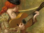 Auguste Renoir : Jeune Femme Espagnole avec une Guitare, 1898