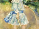 Auguste Renoir : Fillette au cerceau, 1885