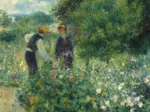Auguste Renoir : Cueillette de Fleurs, 1875