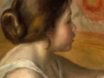 Auguste Renoir : Tête de Jeune Fille, 1890