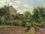 Camille Pissarro : Le Jardin de l'Artiste à Eragny, 1898