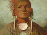 George Catlin : See-non-ty-a, Homme Medecine de l'Iowa Medicine Man, 1844-1845
