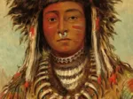 George Catlin : Chef Indien - Ojibbeway, 1843