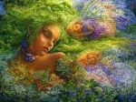 Josephine Wall - Moss Maiden