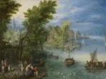 Jan Brueghel - River Landscape, 1607