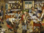 Brueghel Pieter le Jeune : Le Paiement de la Dîme, 1617-1622