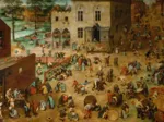 Brueghel Pieter : Les Jeux d'enfants, 1560
