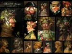 Arcimboldo Giuseppe - Collage