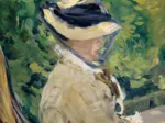 Edouard Manet : Madame Manet à Bellevue, 1880