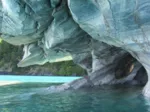 Grotte de Marbre Bleu, Chili