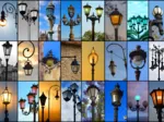 Collage - Lampadaires