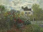 Claude Monet - Jardin de l'Artiste à Argenteuil, 1873