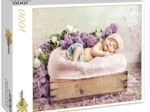 Konrad Bak: Baby sleeping in the Lilac