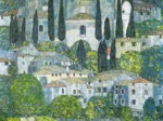 Gustav Klimt : Eglise de Cassone, 1913