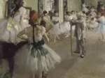 Edgar Degas : La classe de danse, 1871-1874