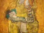 Egon Schiele : Mère avec Deux Enfants II, 1915
