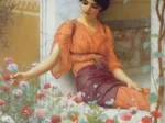 John William Godward : Summer Flowers, 1903