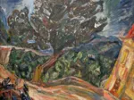 Chaïm Soutine : Le Gros Arbre Bleu, 1920-1921