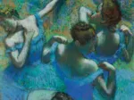 Edgar Degas : Danseuses Bleues, 1897