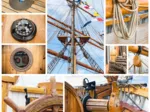 Collage Voilier Ancien