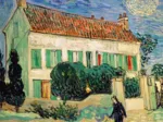 Vincent Van Gogh - La Maison Blanche, la Nuit, 1890