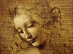 Léonard de Vinci : Visage de Giovane Fanciulla, 1508