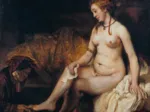 Rembrandt - Bethsabée au bain recevant la lettre de David, 1654